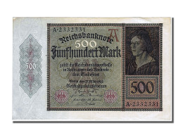 Billet, Allemagne, 500 Mark, 1922, 1922-03-27, SUP+ - 5000 Mark