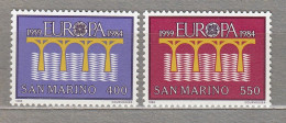 EUROPA CEPT 1984 San Marino Mi 1294-1295 MNH(**) #22605 - Unused Stamps