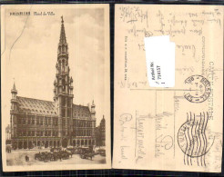 714157 Brüssel Bruxelles Hotel De Ville Feldpost Hoyerswerda  - Zonder Classificatie