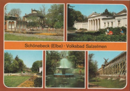 88544 - Schönebeck-Bad Salzelmen - U.a. HO-Gaststätte Kurpark - 1987 - Schönebeck (Elbe)