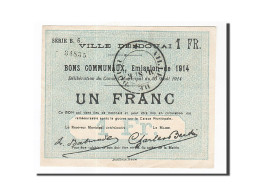 Billet, France, Douai, 1 Franc, 1914, SUP, Pirot:59-723 - Notgeld