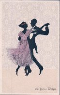 Marte Graf Illustrateur, Silhouette, Art Deco, Danseurs (606) - Graf, Marte