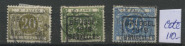 Taxes Ø  14A  15A  6A  Cote 76,-- €   Nom De Ville    Naamstempel - Stamps