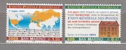 SAN MARINO 1999 UPU Post Office Map Mi 1836 - 1837 MNH (**) #22611 - U.P.U.