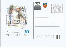 CDV C Czech Republic Anniversary Of Miroslavske Kninice/Deutsch Knönitz Coat Of Arms - Postales