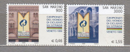 SAN MARINO 1999 Treviso Verona Architecture Mi 1834 - 1835 MNH (**) #22612 - Ungebraucht