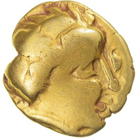 Monnaie, Aulerques Cenomans, 1/4 Statère, 1st Century BC, Le Mans, TB, Or - Gallië