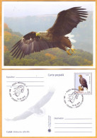 2016  Moldova FDC Fauna, Birds Of Prey, Of Prey, Eagles - Adler & Greifvögel