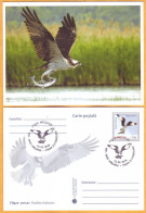 2016  Moldova FDC Fauna, Birds Of Prey, Of Prey, Eagles - Águilas & Aves De Presa