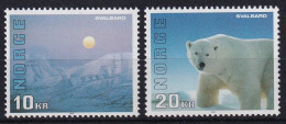MiNr. 1202 - 1203 Norwegen 1996, 22. Febr. Verwaltungsbezirk Svalbard - Postfrisch/**/MNH - Neufs