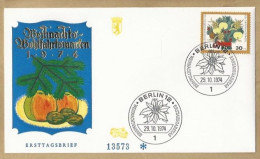 DE.- ERSTTAGSBRIEF. WEIHNACHTSMARKE. ERSTAUSGABETAG 29.10.1975. BERLIN 12. FDC. - 1971-1980