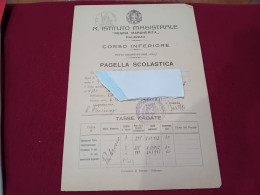 PAGELLA PERIODO FASCISMO - Diploma's En Schoolrapporten
