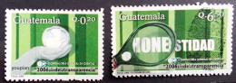 Guatemala 2007, 2006 Year Of Transparency, MNH Stamps Set - Guatemala
