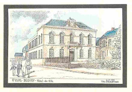 62 - Beuvry - L'Hotel De Ville - Peinture De Yves Ducourtioux - Carte Neuve - CPM - Voir Scans Recto-Verso - Beuvry