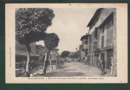 CP - 38 - Beauregard - Quai Des Terreaux Autrefois - à Gauche, L'ancienne école - Beaurepaire