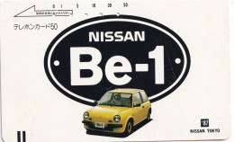 Japan Tamura 50u Old Private 110 - 20309 Nissan Car Be-1 Tokyo 1987 - Bars On Front - Giappone
