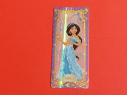 1 Trading Card Officielle 56 X 128 Mm Neuve Sortie Des Booster Carte Disney Princesse Ssr N° 9 Jasmine - Disney