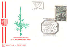 Österreich 1976 MiNr.: 1512 Bauernkrieg Ersttag; Austria FDC Scott: 1034 YT: 1343 Sg: 1760 - FDC