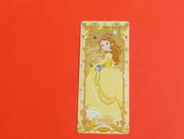 1 Trading Card Officielle 56 X 128 Mm Neuve Sortie Des Booster Carte Disney Princesse Sr N° 23 Belle - Disney