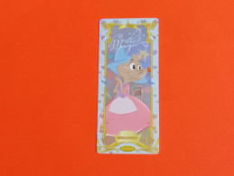 1 Trading Card Officielle 56 X 128 Mm Neuve Sortie Des Booster Carte Disney Princesse Sr N° 26 Cendrillon Souris - Disney