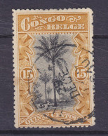 Belgian Congo 1909 Mi. 13b, 15c. Ölpalmen (2 Scans) - Nuovi