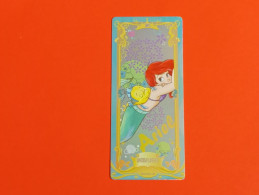 1 Trading Card Officielle 56 X 128 Mm Neuve Sortie Des Booster Carte Disney Princesse Sr N° 31 Ariel La Petite Sirene - Disney