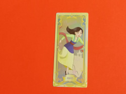1 Trading Card Officielle 56 X 128 Mm Neuve Sortie Des Booster Carte Disney Princesse Sr N° 34 Mulan - Disney