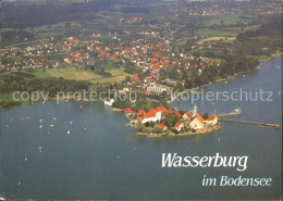 72248475 Wasserburg Bodensee Halbinsel Fliegeraufnahme Wasserburg - Wasserburg A. Bodensee