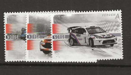 2007 MNH Norway, Mi 1599-1601 Postfris** - Unused Stamps