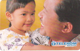 MALAYSIA(chip) - Father"s Day, Used - Malasia