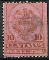 COLOMBIE   -  1890 .  Y&T N° 97 Oblitéré. - Colombia