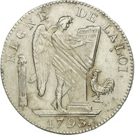Monnaie, France, Écu De 6 Livres Françoise, 6 Livres, 1793, Paris, TB+ - Other & Unclassified