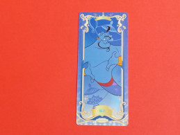 1 Trading Card Officielle 56 X 128 Mm Neuve Sortie Des Booster Carte Disney Princesse R N° 61 Aladdin Genie - Disney