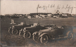 ! Alte Foto Ansichtskarte Cholm, 1. Weltkrieg, Militaria Photo, Rußland - Passenger Cars