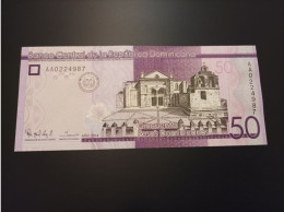 Billete Republica Dominicana 50 Pesos, Serie AA, Año 2014, UNC - Repubblica Dominicana