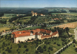 72247252 Ellwangen Jagst Schloss Und Wallfahrtskirche Schoenenberg Fliegeraufnah - Ellwangen