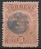 COLOMBIE   -  1898 .  Y&T N° 116 Oblitéré. - Colombia