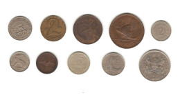 617/ Lot  : 10 Monnaies : East Africa - Hongrie - Malte - Irlande - Canada - Russie - Thaïlande - Kenya - Sammlungen & Sammellose