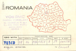 QSL Card ROMANIA Radio Amateur Station YO6BMC - Radio Amateur