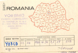 QSL Card ROMANIA Radio Amateur Station YO6BMC - Radio Amateur