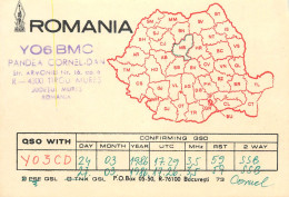 QSL Card ROMANIA Radio Amateur Station YO6BMC Cornel - Radio Amateur