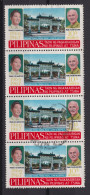 1968 Philipinen ° Mi:PH 838, Yt:PH 686, Sg:PH 1060, Rizal Park And Portaits Of Pres. Marcos And Chiang Kai-shek - Filippine