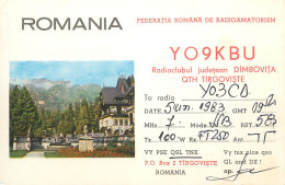 QSL Card ROMANIA Radio Amateur Station YO9KBU - Radio Amateur