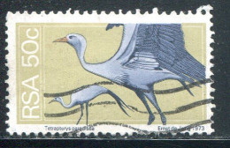 AFRIQUE DU SUD- Y&T N°373- Oblitéré (oiseau) - Used Stamps