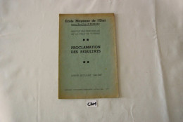 C201 Livret - Résultats Filles 1946 1947 - Ecole Tournai Lycée Royal - Diploma's En Schoolrapporten