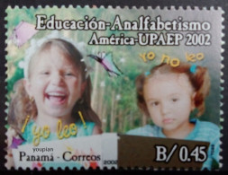 Panama 2002, Combating Illiteracy, MNH Single Stamp - Panamá