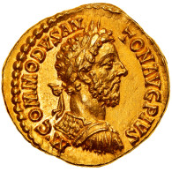 Commode, Aureus, 183-184, Rome, Très Rare, Or, NGC, SUP, RIC:III-69e - La Dinastia Antonina (96 / 192)