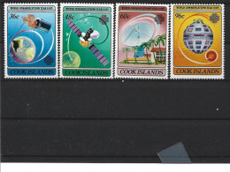 1983 COOK 738-41 ** Année Des Communications, Satellites - Cookinseln