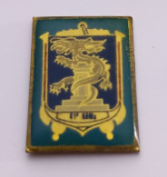 P47 Pin's Armée Militaire 41e RAMa Régiment D'artillerie De Marine Dragon à La Fère Dans L'Aisne Achat Immédiat - Militaria