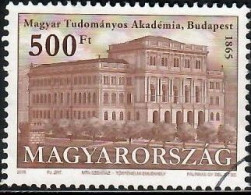 Hungary, 2015, Used, 150th Anniversary Of The Hungarian Academy Of Sciences Mi. Nr.5799 - Usado